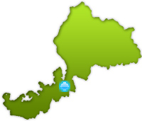 福井の中の敦賀市付近